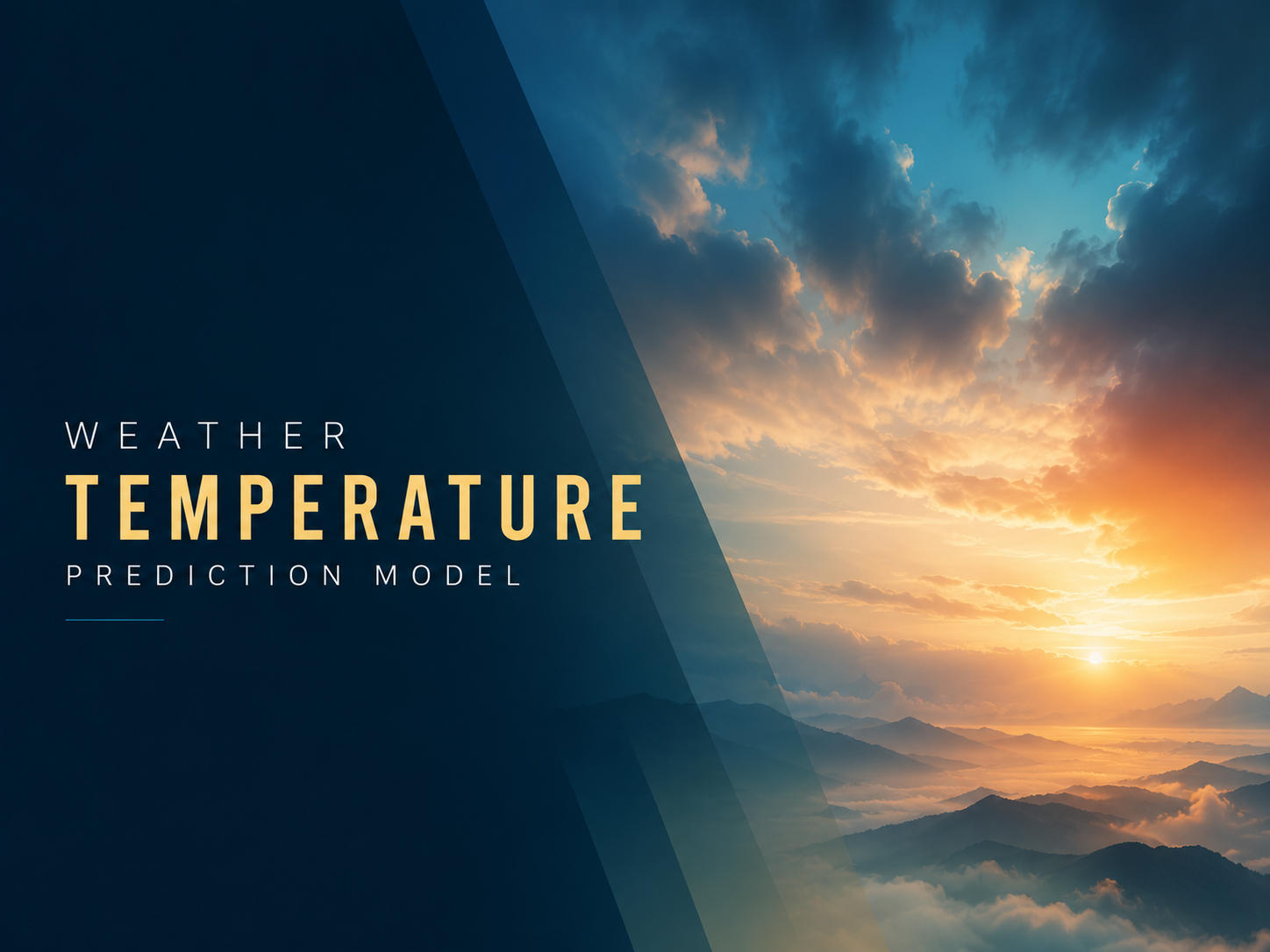 Weather Temperature Prediction Model