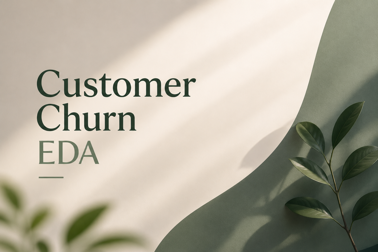Customer Churn EDA